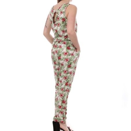 Combinaison Blanche/Fleurs Femme Vero Moda Easy