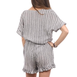 Combishort Bleu Femme Teddy Smith Colana