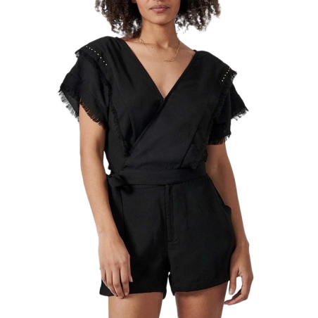 Combishort Noir Femme Kaporal CALM