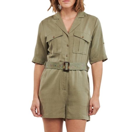 Combishort Kaki Femme Kaporal CARYL