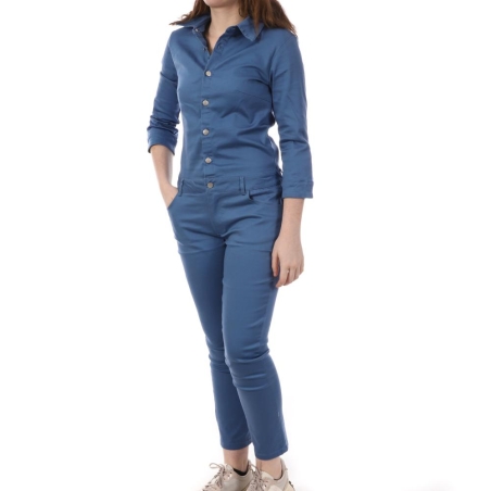 Combinaison Bleu Femme Vila Barkan