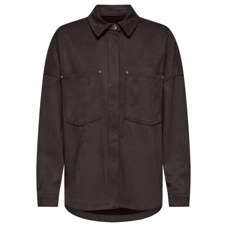 Chemise Marron Femme Only Janine-stina
