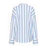 Chemise Rayures Bleu/Blanc Femme Pieces Liva