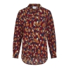 Chemise Bordeaux/Marine Femme Vila Lura