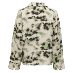 Blouse Beige/Vert/Noir Femme JDY Millie