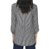 Chemise à Rayures Blanc/Marine Femme JDY Laurel
