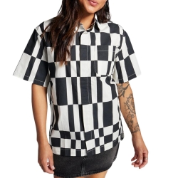 Chemise Noire/Blanche Femme Converse Festival