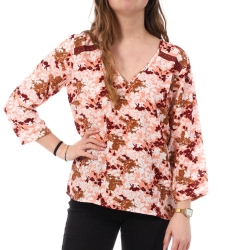 Chemise Rose/Rouge Femme Kaporal CHARI