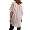 Chemise Beige à rayures Femme Pieces Terra