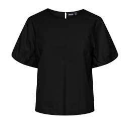 Blouse Noire Femme Pieces Karson