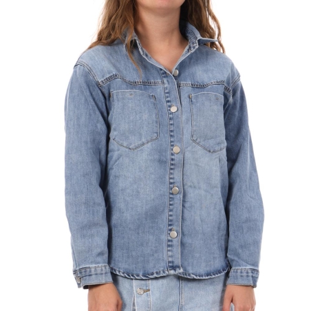 Chemise Bleu Femme Monday Premium LV256