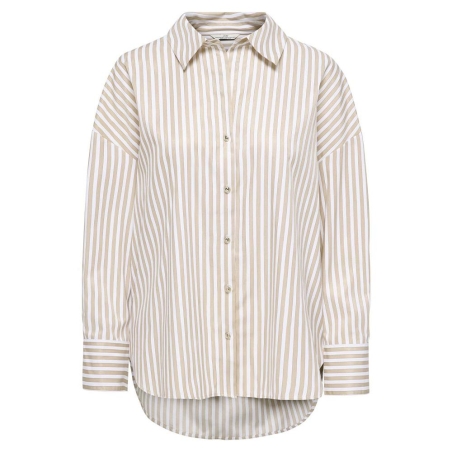 Chemise Blanche/Beige Femme JDY Vesper