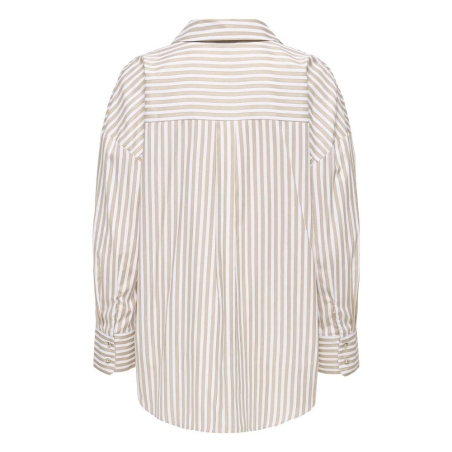 Chemise Blanche/Beige Femme JDY Vesper