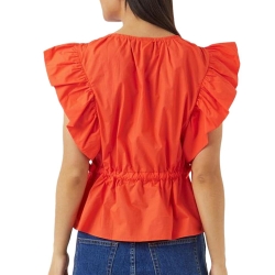 Blouse Rouge Femme YAS 26037290