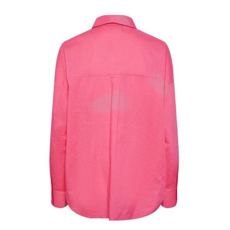 Chemise Manches Longues Rose Femme Pieces Tanne