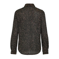 Chemise à Sequin Noir Femme Vila Scara