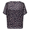 Blouse Marine/Bordeaux Femme Only Tasha