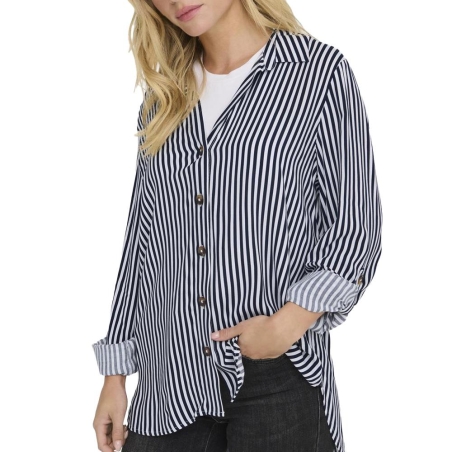 Chemise Marine à Rayures Femme JDY Laurel
