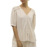 Blouse Beige Femme Vero Moda Dahlia
