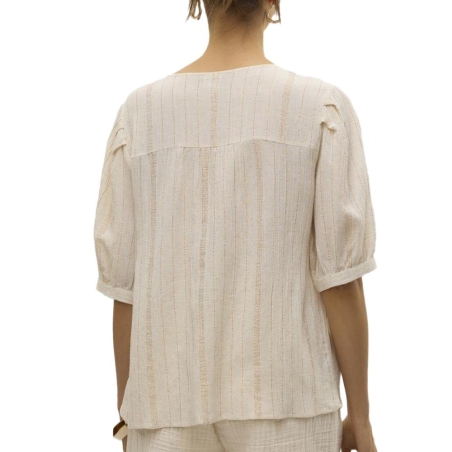 Blouse Beige Femme Vero Moda Dahlia