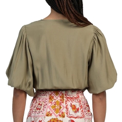 Blouse Kaki Femme An'ge Koma