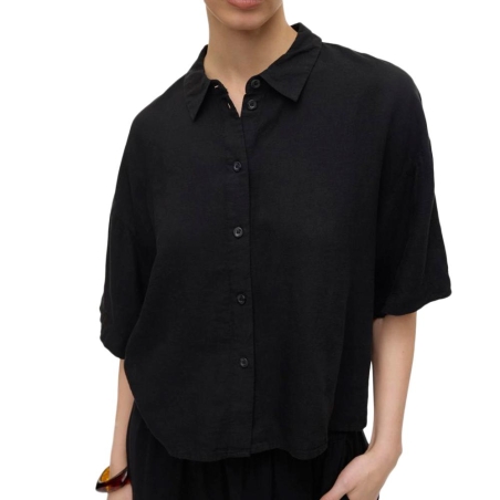 Chemise Noir Femme Vero Moda Linn