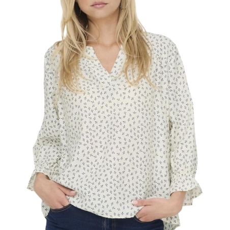 Blouse Bleu/Beige Femme JDY Sky