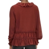 Blouse Terracotta Femme Vila VILISANN