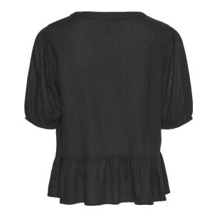 Blouse Noir Femme Pieces Pia 2/4