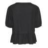 Blouse Noir Femme Pieces Pia 2/4
