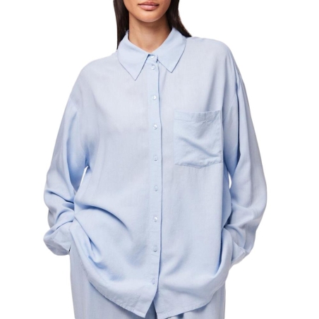 Chemise Bleu Clair Femme Pieces Pia