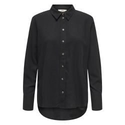 Chemise Noir Femme JDY Linen