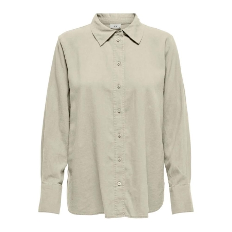 Chemise Beige Femme JDY Linen
