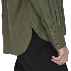 Chemise Kaki Femme JDY Linen