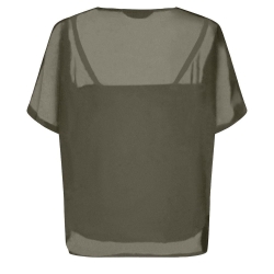Blouse Kaki Femme Only Tasha