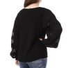 Blouse Noire Femme Vila Elma