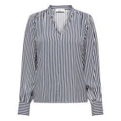 Blouse Blanche/Bleu Femme JDY Laurel