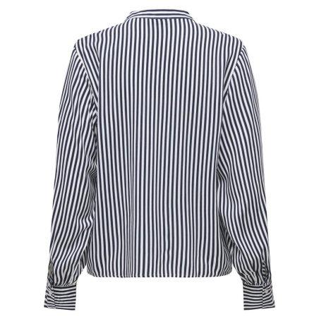 Blouse Blanche/Bleu Femme JDY Laurel