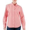 Chemise Rayure Rouge Femme Tommy Hilfiger Pinstripe