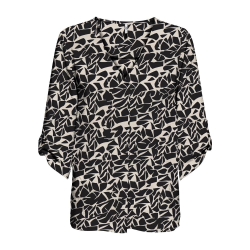 Blouse Beige/Noir Femme JDY DIVYA