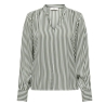 Blouse Blanche/Kaki Femme JDY Laurel