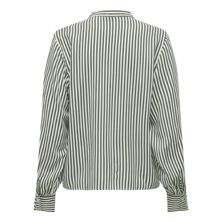 Blouse Blanche/Kaki Femme JDY Laurel