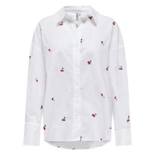Chemise Blanche/Rouge Femme Only Regon