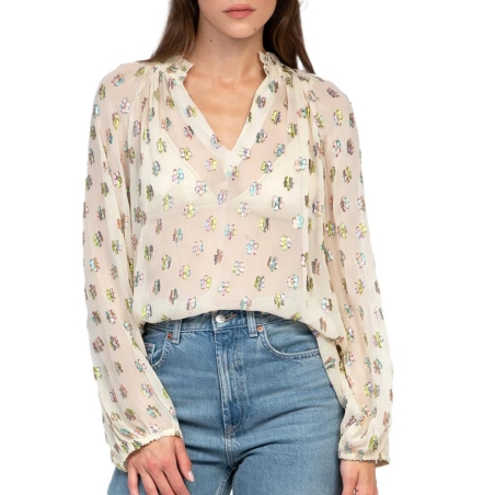 Blouse Beige Femme An'ge Louise