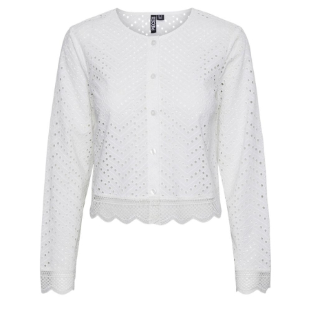 Blouse Blanche Femme Pieces Narisma