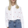 Chemise Blanche/Rouge Femme Only New