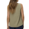 Top Kaki Femme Vero Moda Malva
