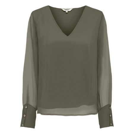 Blouse Kaki Femme Only Tasha Otl