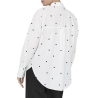 Chemise Blanche Brodés Cœur Noir Femme Blanc JDY Nelly