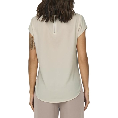 Blouse Beige Femme Only Onlvic Solid